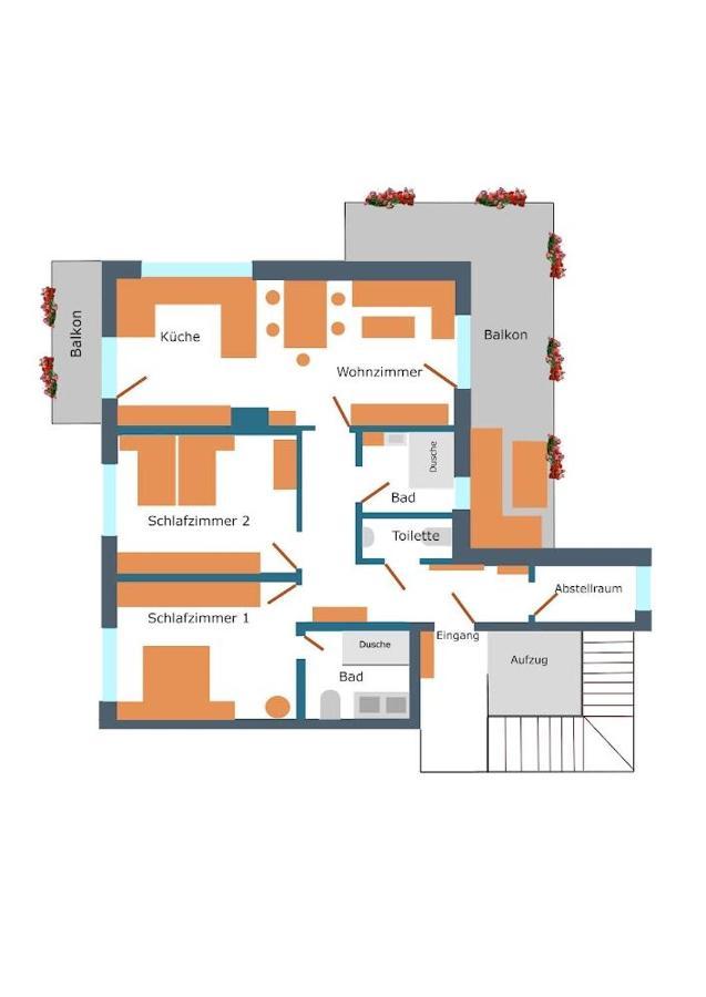 דירות רמסאו אם דכשטיין Moderne Kaminstube מראה חיצוני תמונה